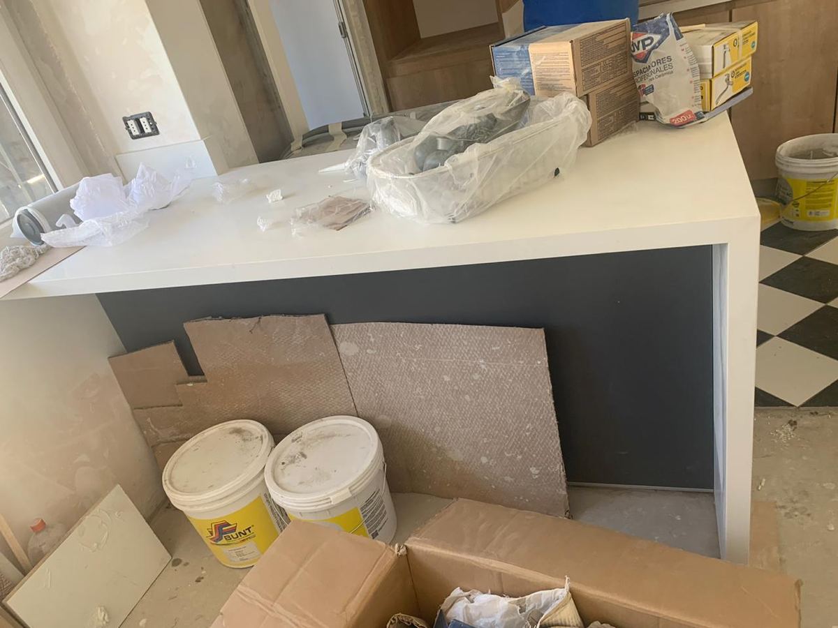 Barra en obra